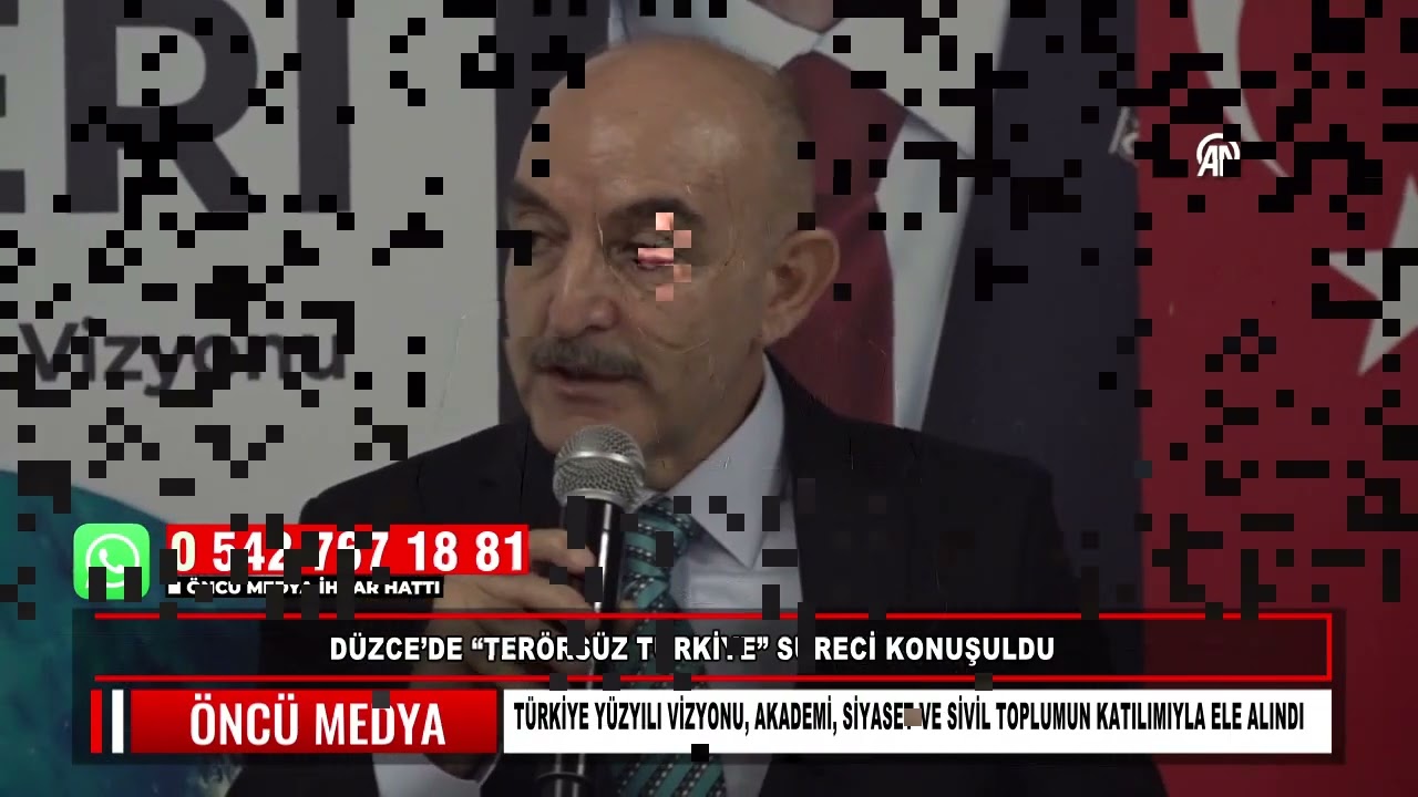 DÜZCE’DE “TERÖRSÜZ TÜRKİYE” SÜRECİ KONUŞULDU