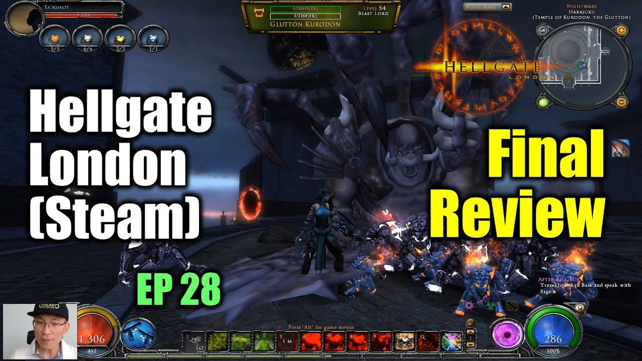 Hellgate: London (Steam) Final Review / 1 fps Fix Last Resort / 100 Hrs / Tokyo Boss Encounters