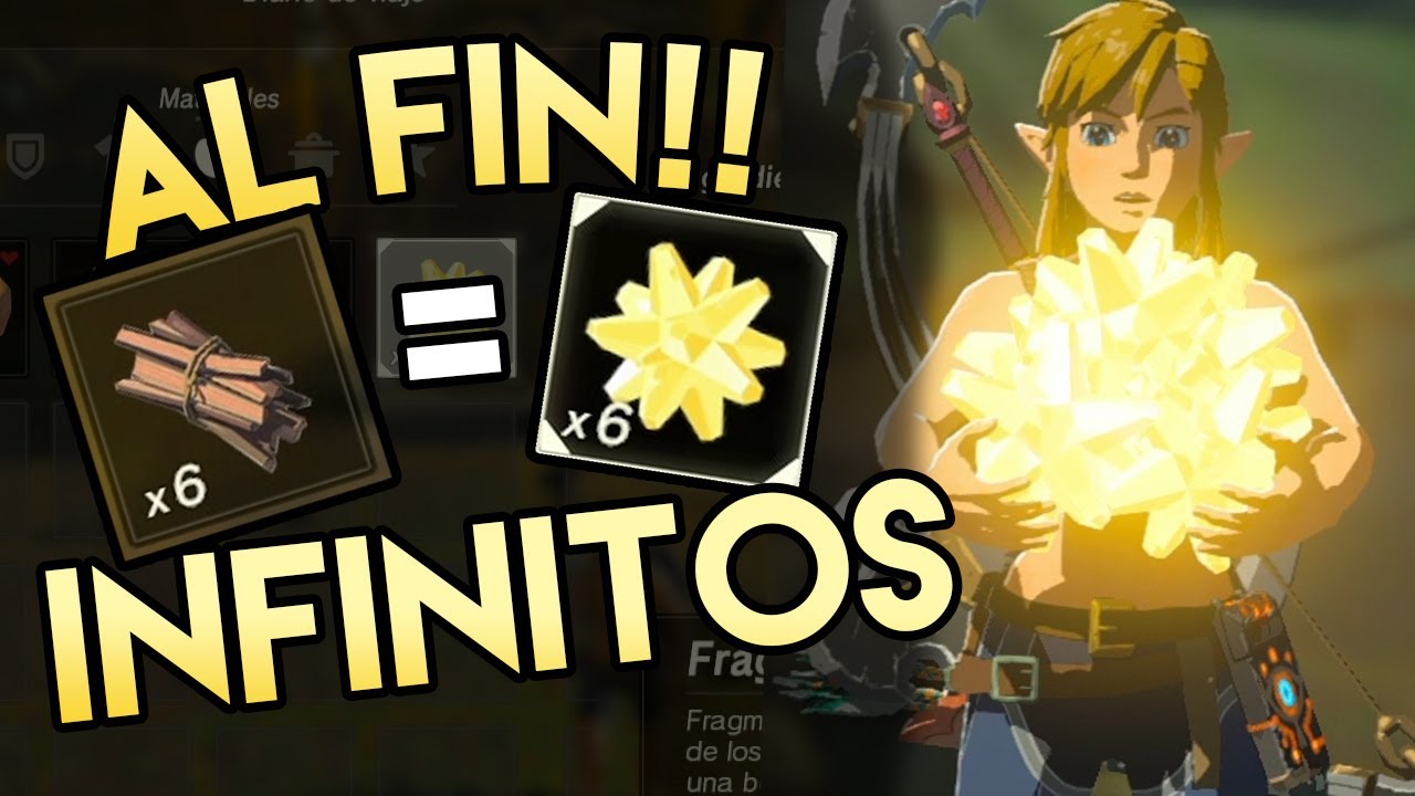 GLITCH de Intercambio de MATERIALES Zelda Breath Of the Wild
