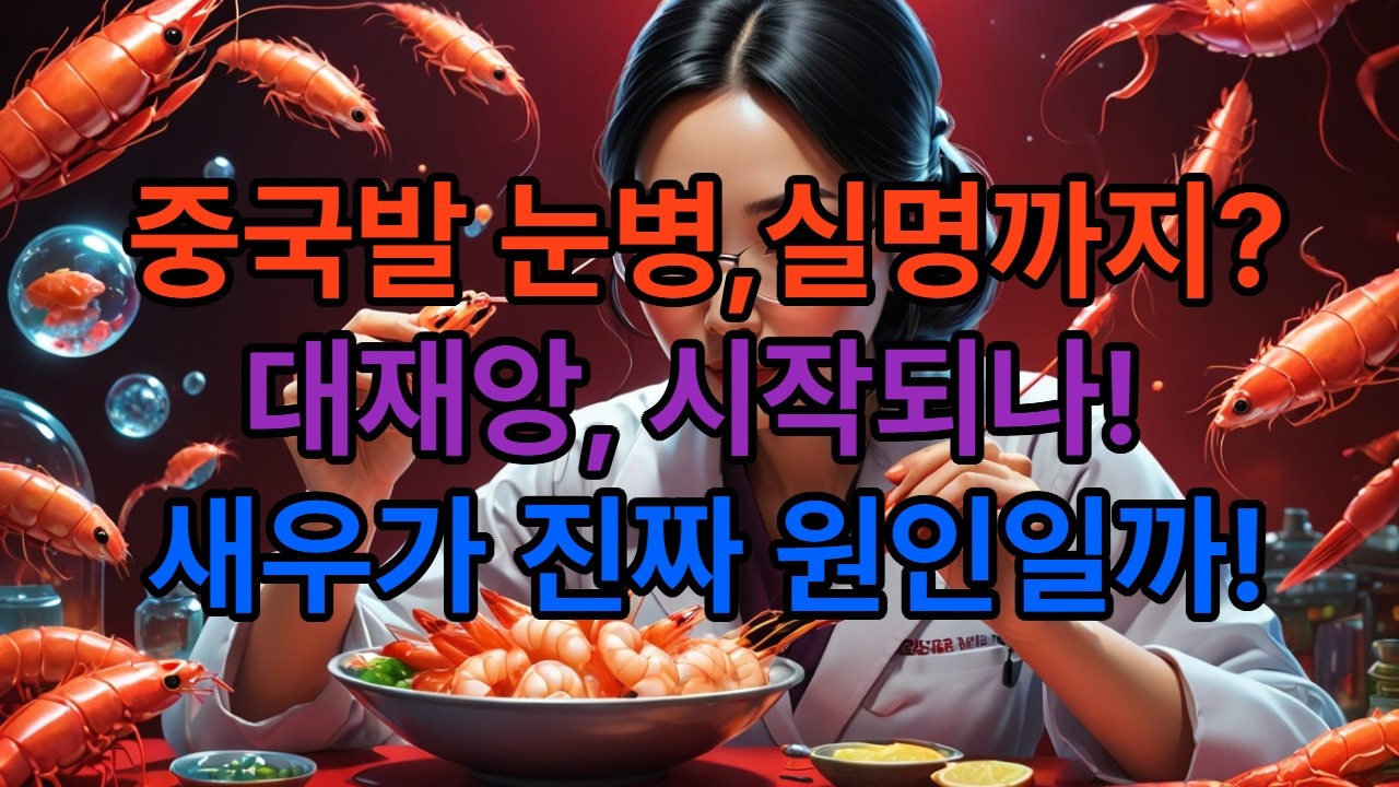 중국발눈병 ,실명까지, 초비상, 진실공개