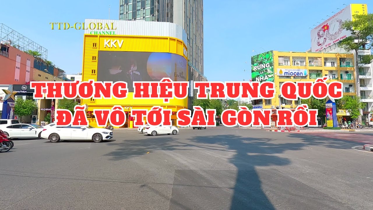 Thôi xong ! thương hiệu của Trung Quốc tiến vô tới Sài Gòn