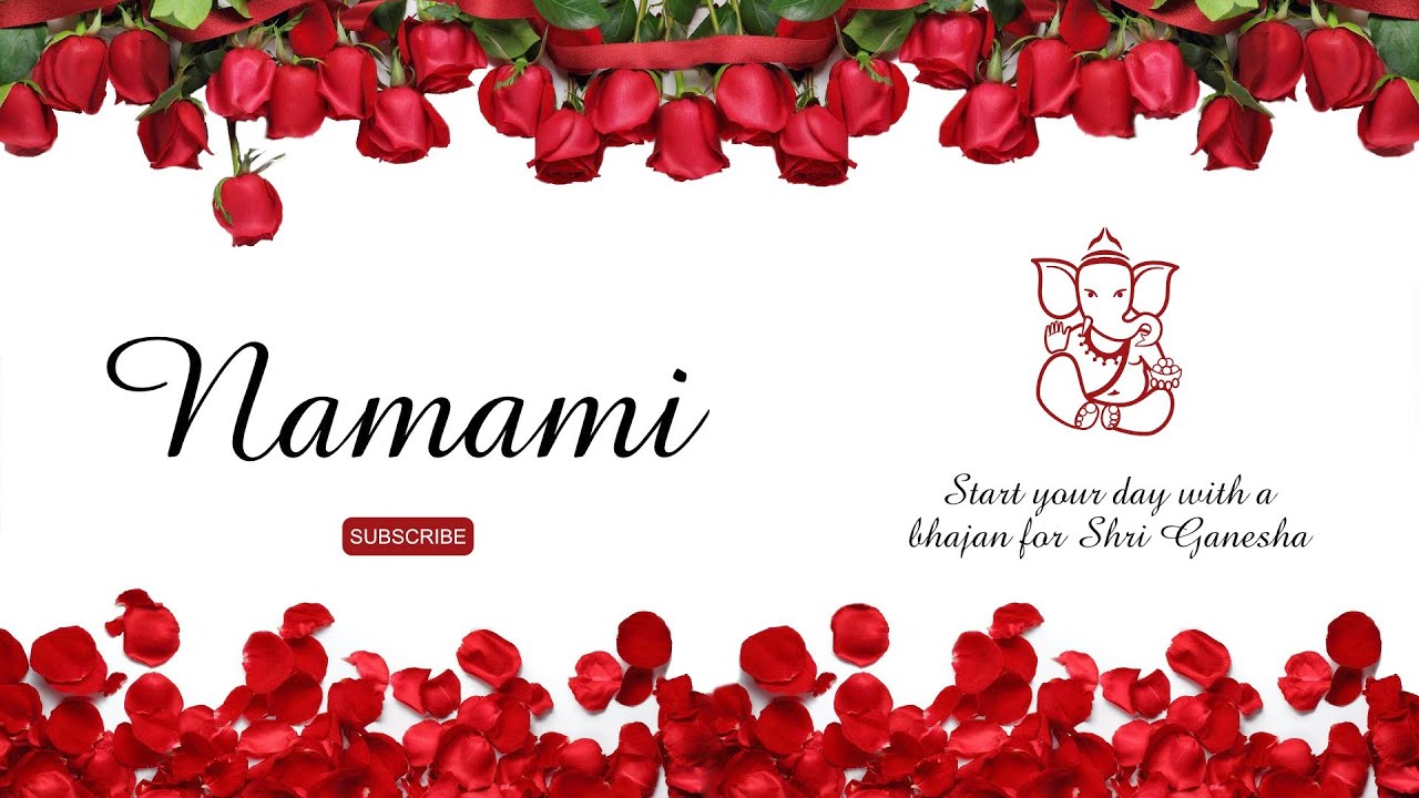 Start your morning with a song in praise of Shri Ganesha for auspiciousness. (Live Recording)