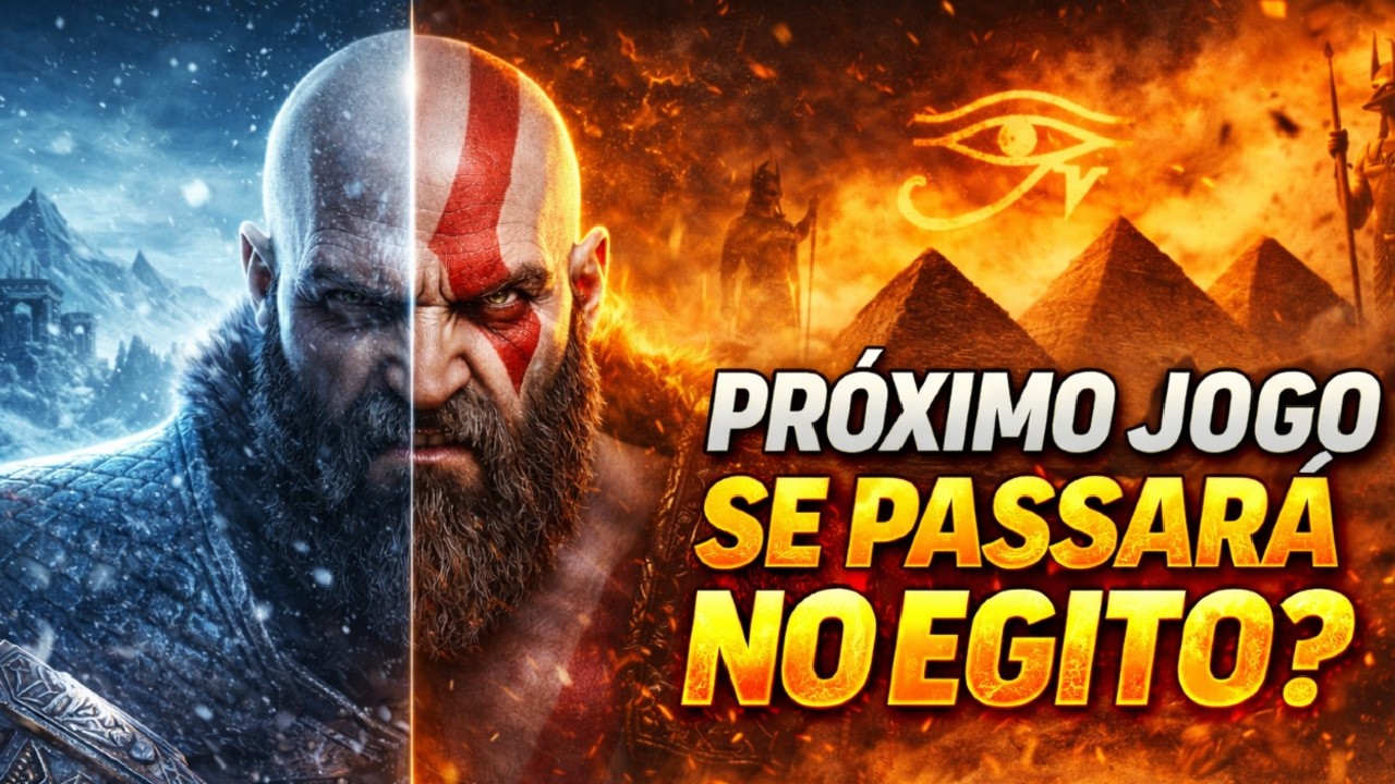 POSSÍVEL NOVO GOD OF WAR PODE SE PASSAR NA MITOLOGIA EGÍPCIA