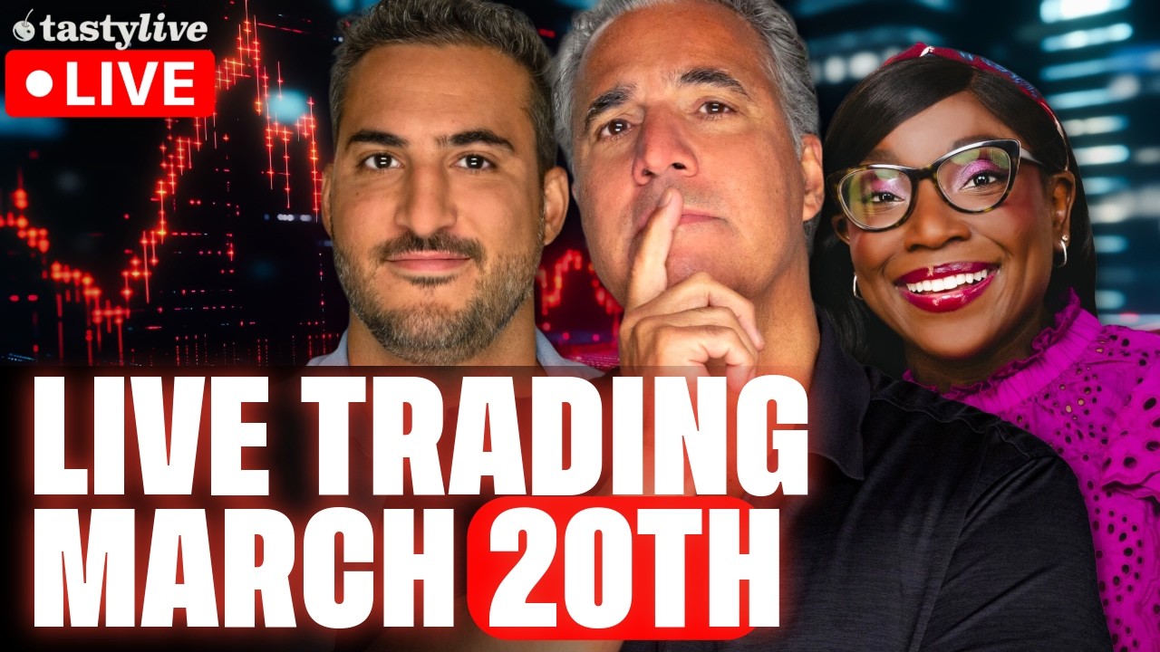 March 20th, 2026 LIVE Stocks, Options & Futures Trading with Pros!(Market Open, Last Call & More)