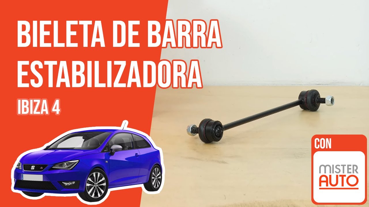 Cómo cambiar la bieleta de barra estabilizadora Ibiza 4 🚗