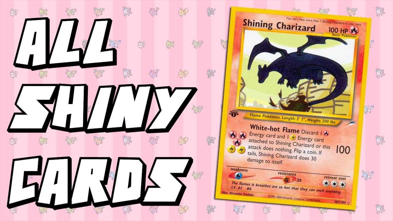 All Times Shiny Pokemon Have Been Featured in the TCG