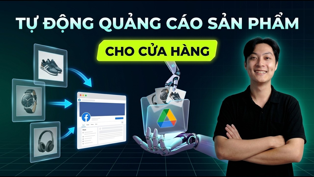 Tự Động Quảng Cáo Sản Phẩm Lên Facebook Cho Cửa Hàng (Free N8n Template)