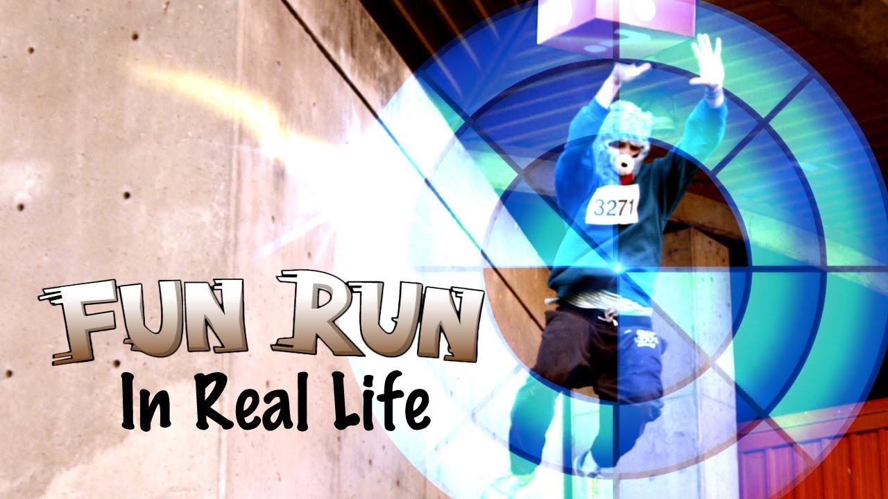 Fun Run in Real Life to Dubstep! ᴴᴰ
