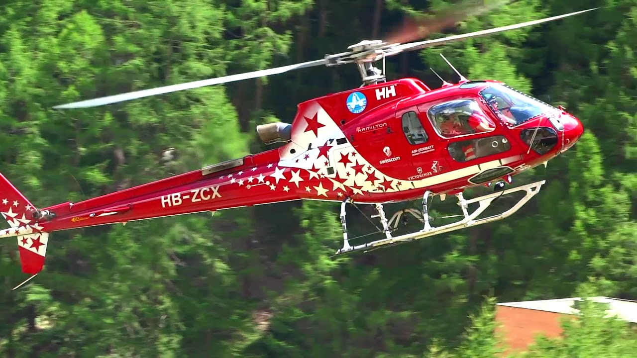 Rotorhead´s paradise; One morning in Air Zermatt