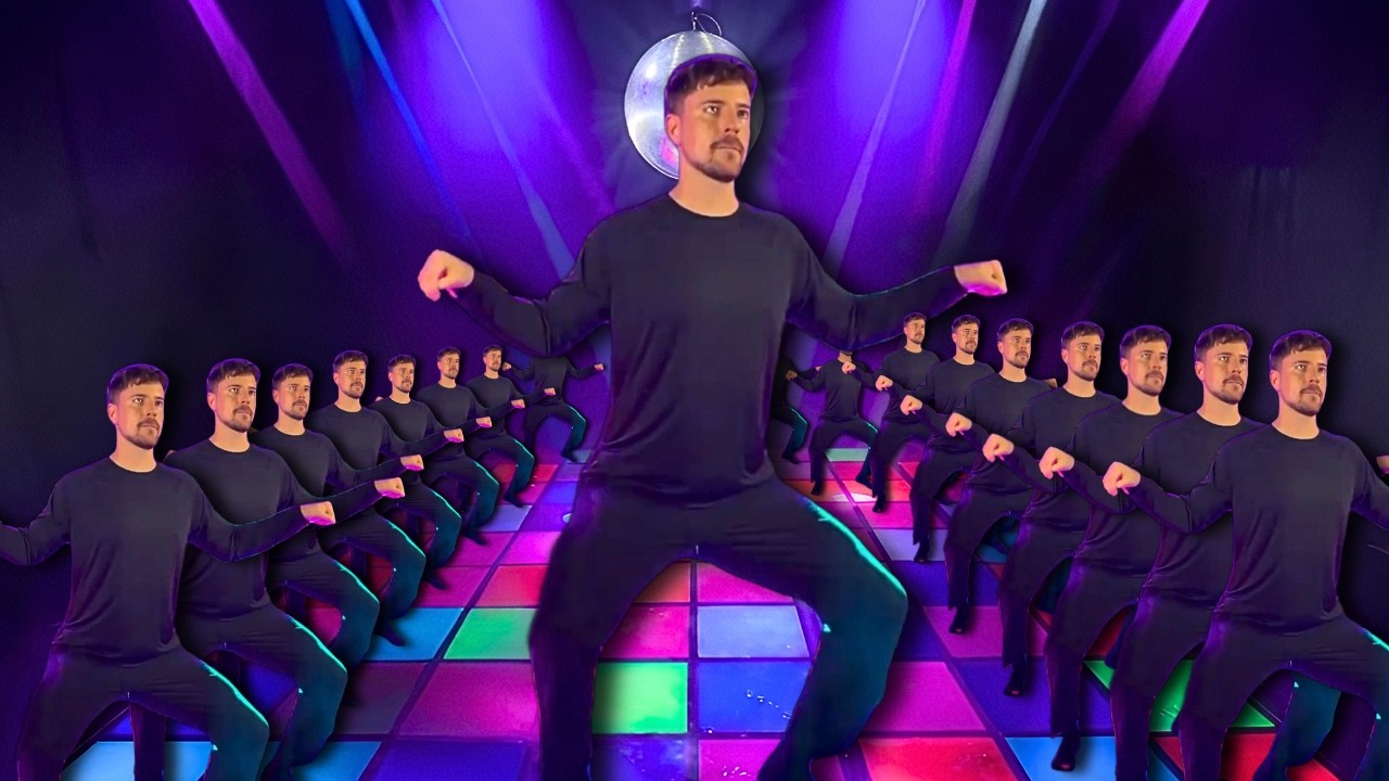 MrBeast Rizz IRL Dance x100000000000