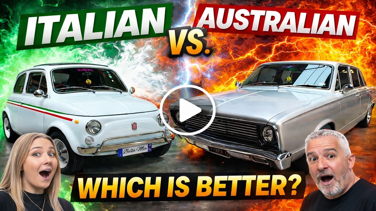 Family Valiant V8 Build + Fiat 500 “Bella Mia”