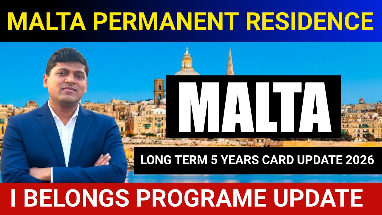 How to Get Malta Permanent Residence (PR) | iBelong Test Semester 2 | Malta Long-Term Residence Card