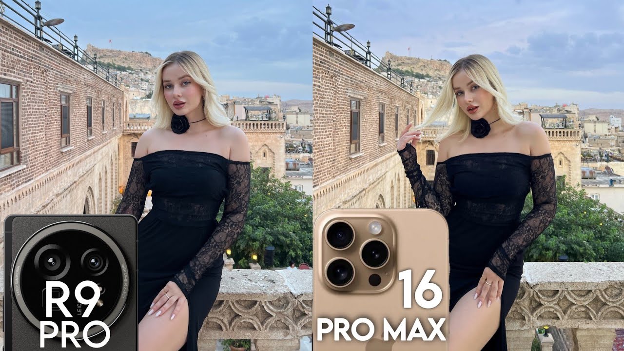 Сравнение камер Sharp AQUOS R9 Pro и iPhone 16 Pro Max
