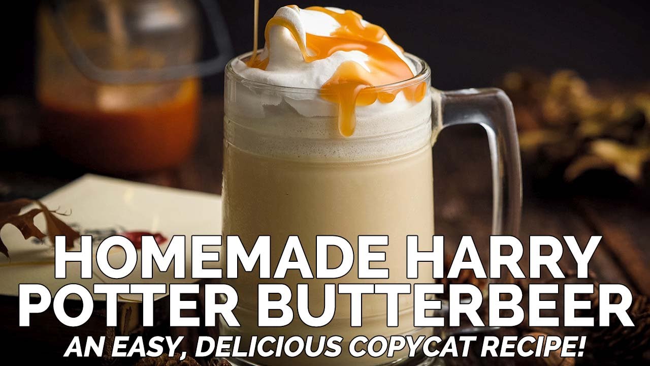 EASY Homemade Butterbeer 🍺✨ (Share With the Harry Potter Fans in Your Life!)