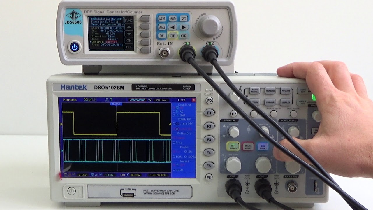 JDS6600 generator funkcyjny DDS - instrukcja obsługi