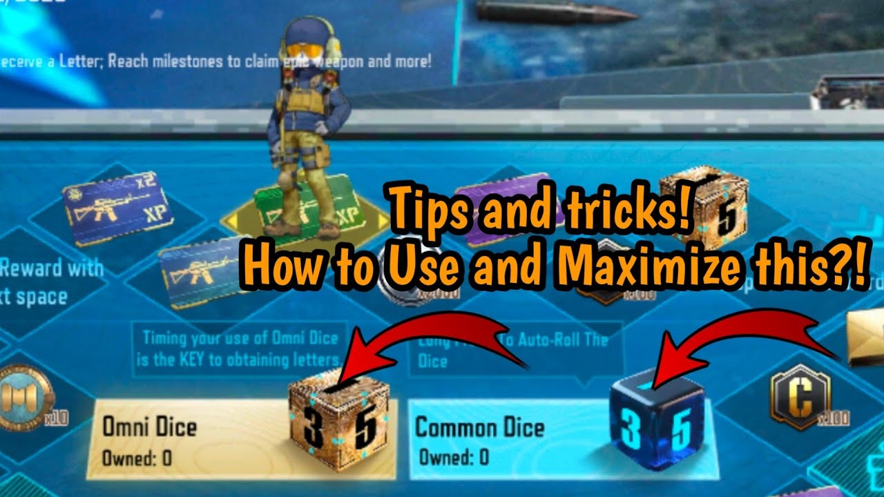 CODM MAIL CALL | OMNI DICE & COMMON DICE TIPS & TRICKS TO GET LETTERS | MAIL CALL MINI GAME GARENA