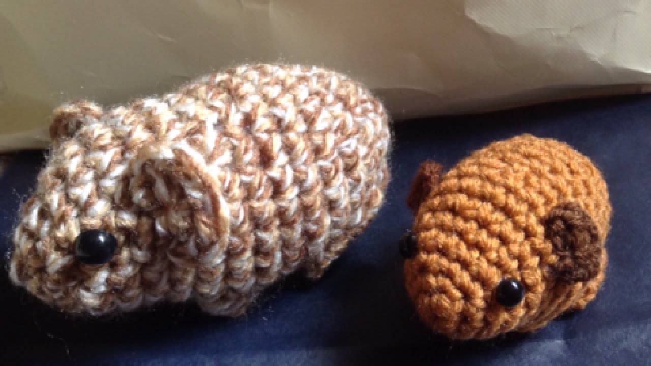 How To Crochet a Cute Amigurumi Guinea Pig - DIY Crafts Tutorial - Guidecentral