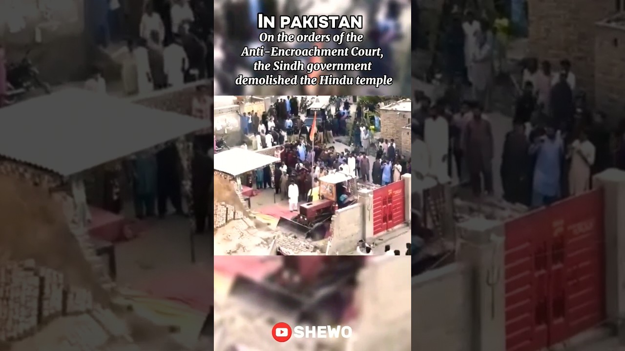 Heartbreaking: Hindu Temple Destroyed in Pakistan