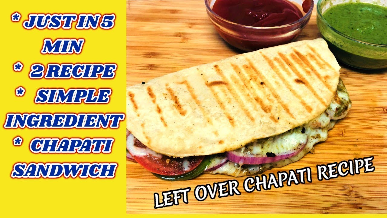बची हुई रोटी की इतनी अनोखी Breakfast Recipes|LEFT-OVER CHAPATI RECIPE|BACHI  ROTI KI RECIPE