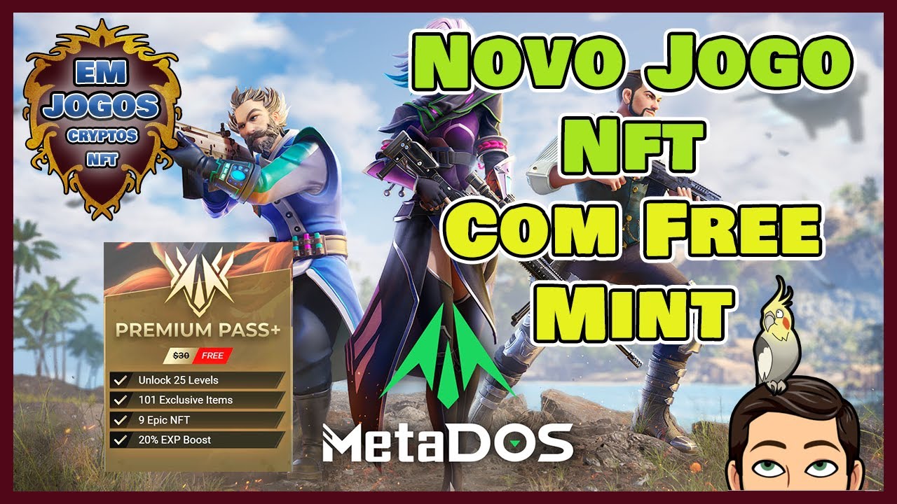 NOVO JOGO NFT COM FREE MINT DE BATTLE PASS - METADOS