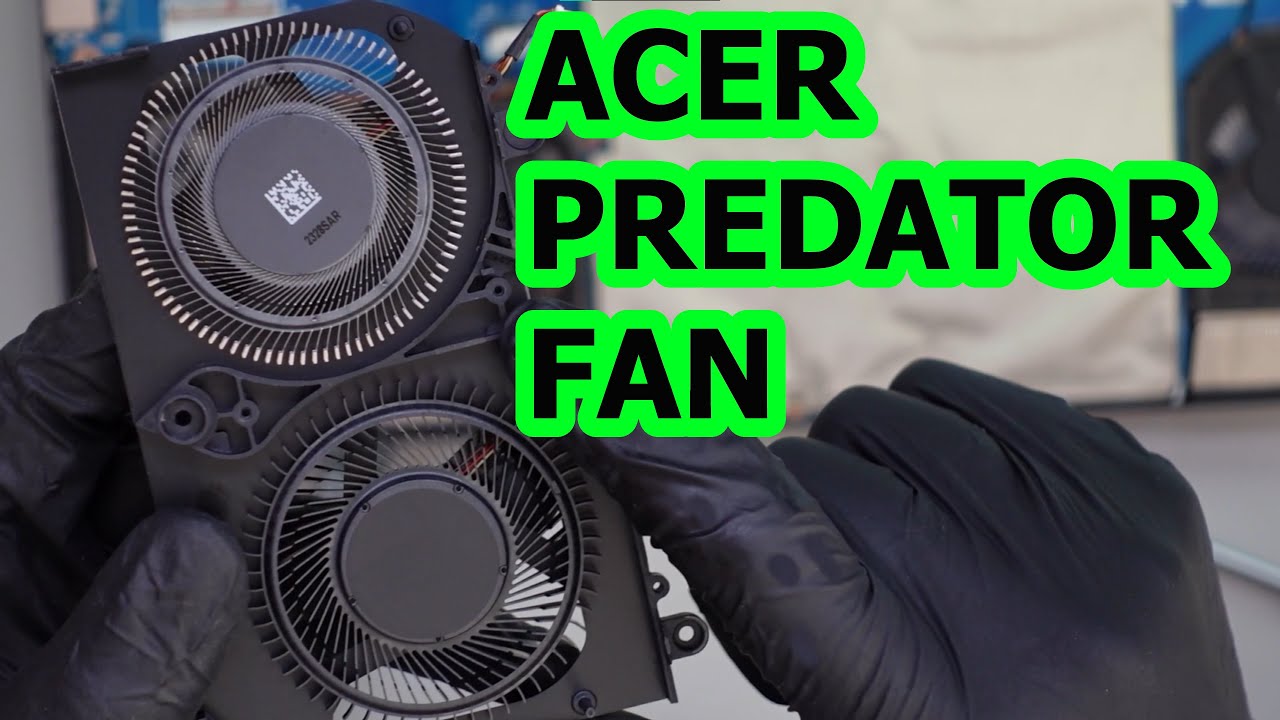 Acer Predator Triton 500 SE Fan Replacement