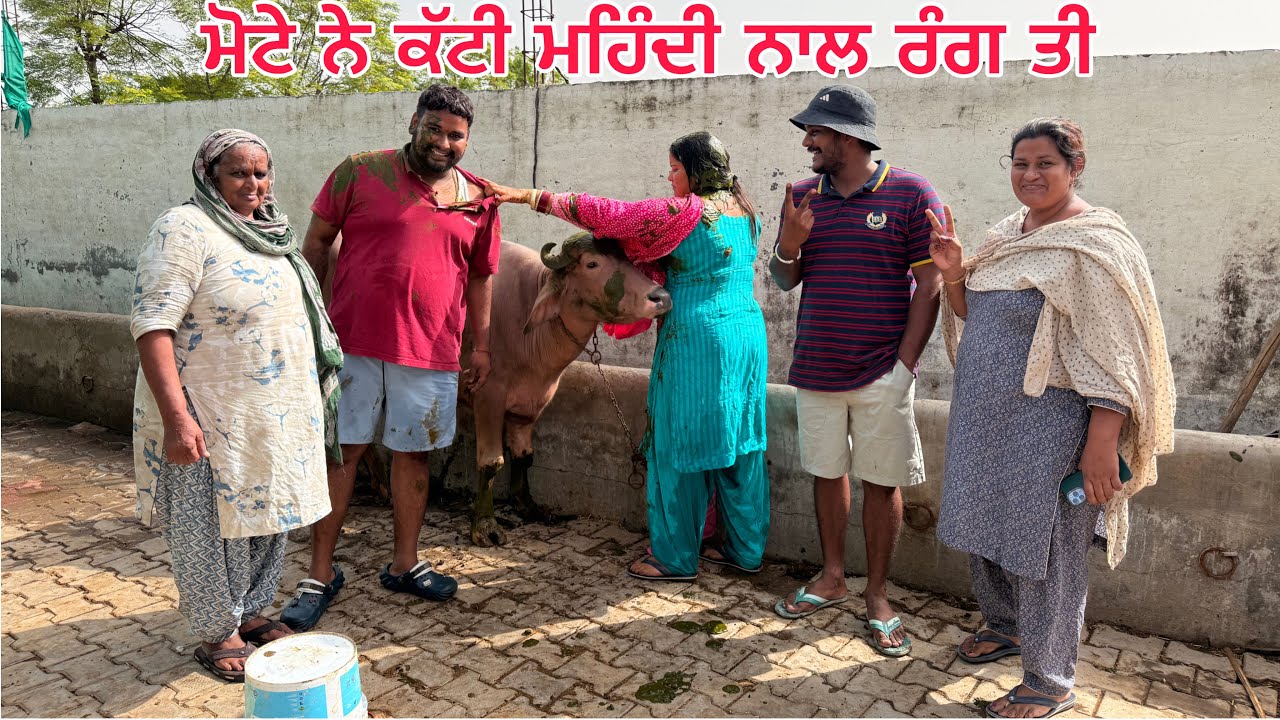 Gaggu ਨੇ ਦਿੱਤਾ ਪੰਪ ਮੋਟੇ ਨੇ ਰੰਗ ਤੀ ਕੱਟੀ (aman di mhendi sari kati nu lati) #sandhuhoni22 