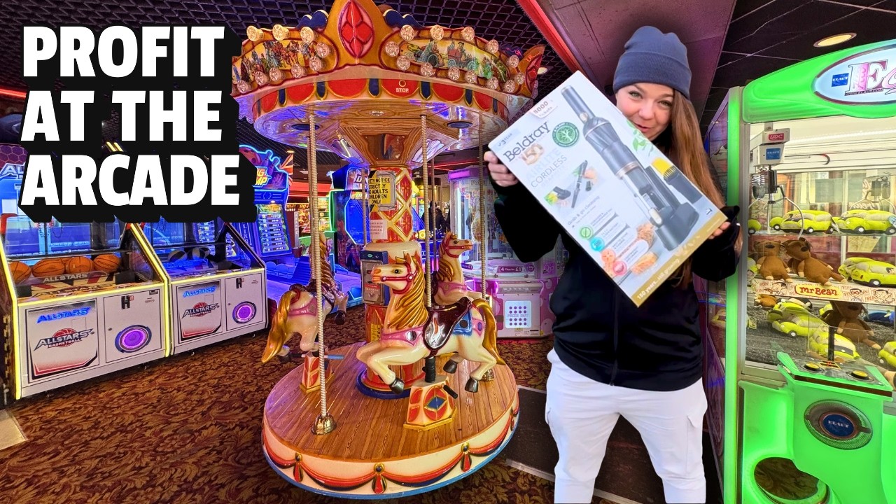 An Unexpected Profit at Silcocks Fun Palace Arcade in Blackpool!