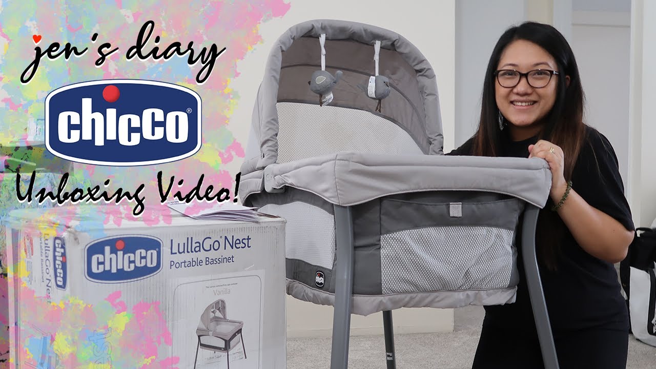 Chicco LullaGo Nest Portable Bassinet - Unboxing