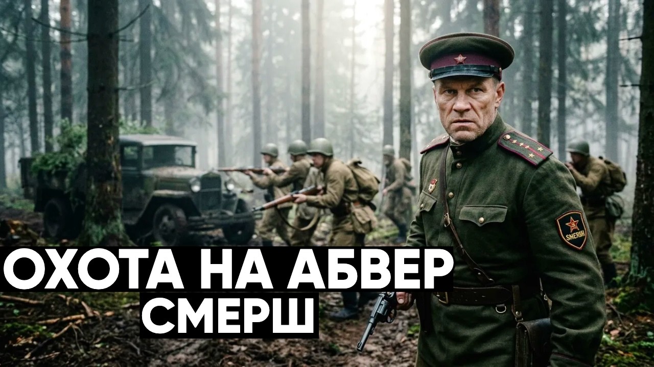 ОХОТА В ЧЁРНОМ ЛЕСУ — СМЕРШ против диверсантов Абвера | Тайная операция контрразведки СССР