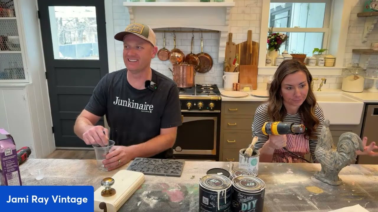Hooks, Knobs and Chickens - Thrifted home Decor Makeovers From Goodwill