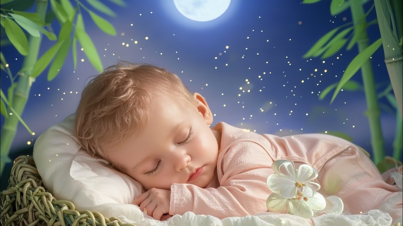 Baby Sleep & Brain Development Music🎶 Mozart Brahms Lullaby | Fall Asleep Fast😴