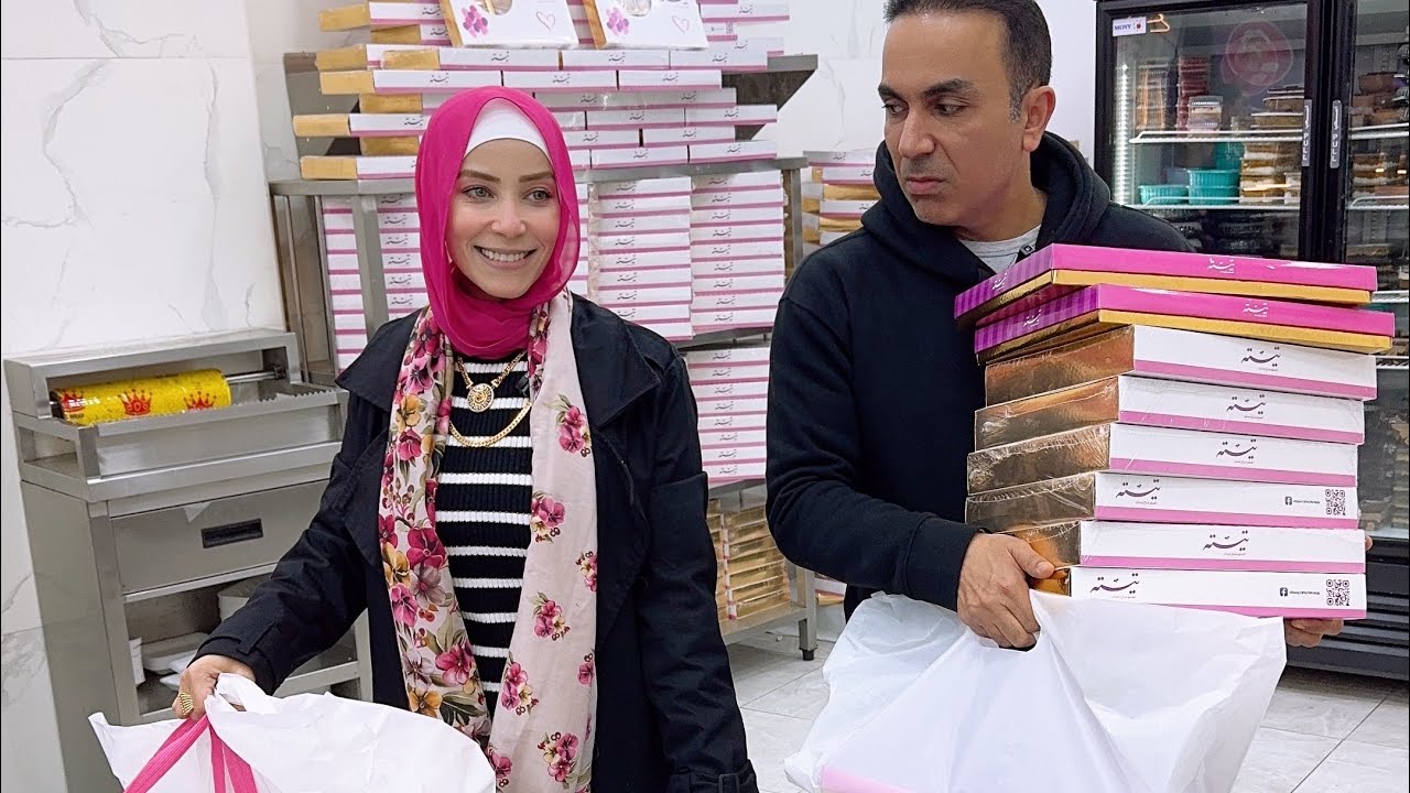 لما ننزل نشتري طلبات عزومة اول يوم رمضان 🤣