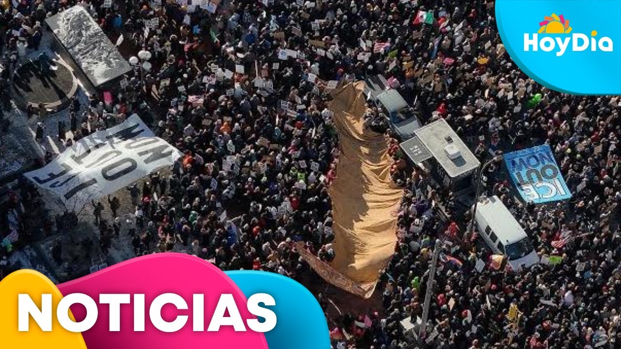 EN VIVO: Miles de personas toman las calles de Minneapolis en una protesta contra Trump