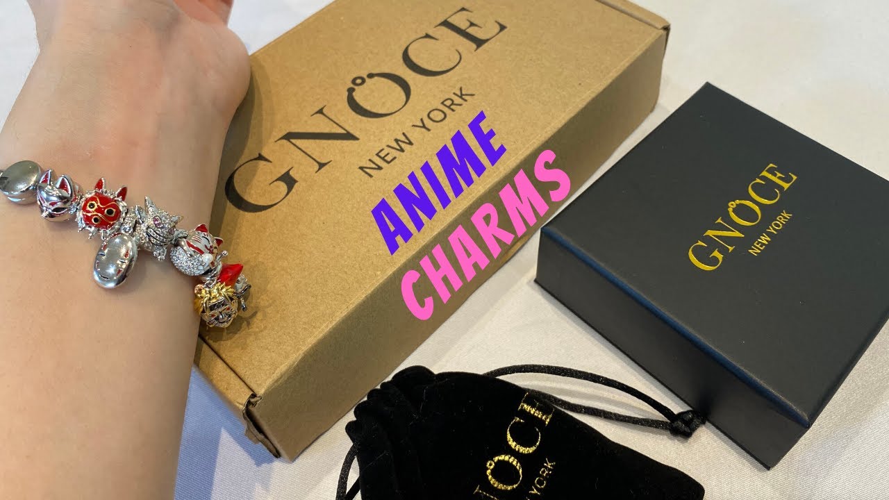 gnoce anime charm bracelet 🐼 + discount code