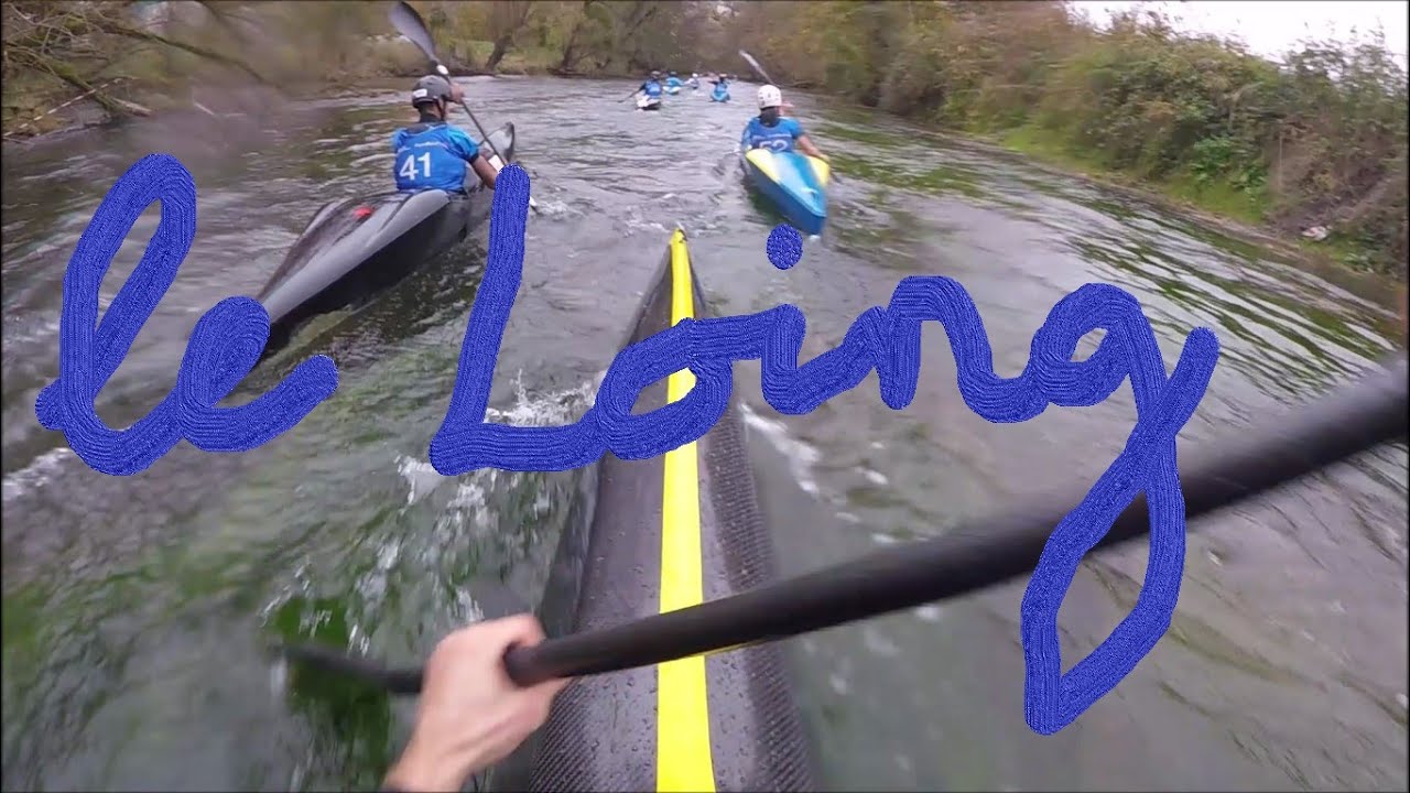 LOING 2022, mass start kayak et C2