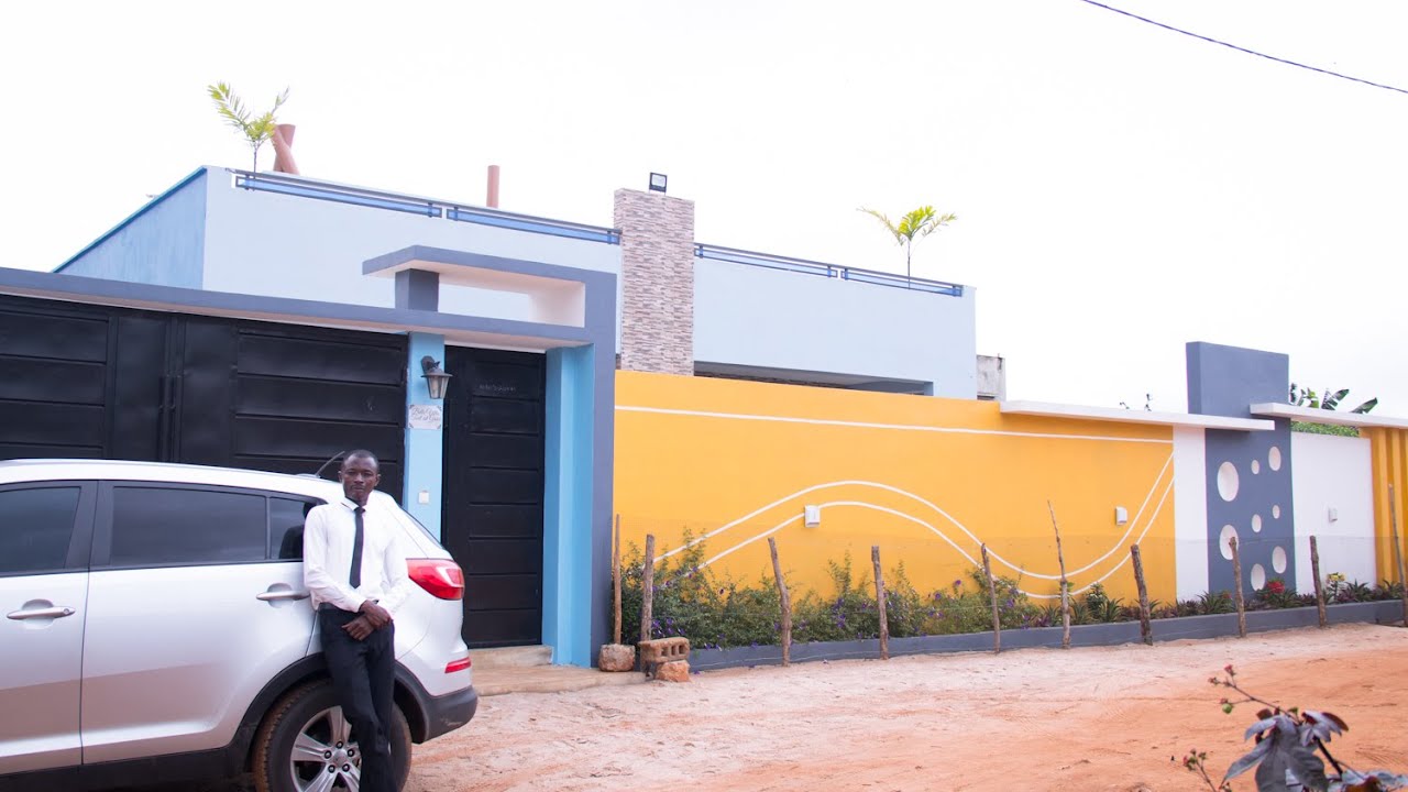 VISITE DE L'UNE DES RESIDENCES LA PLUS MODERNE PLEIN PIED A ZOPAH ABOBOMEY-CALAVI BENIN