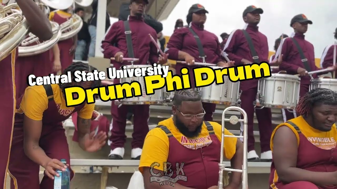 Central State University Drumline (Drum PHI Drum)