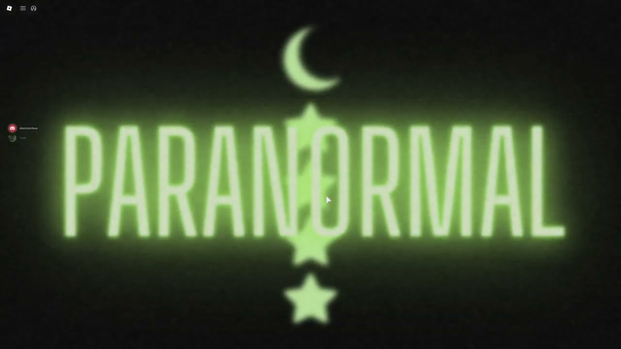Spooky Paranormal Roblox game with my friend