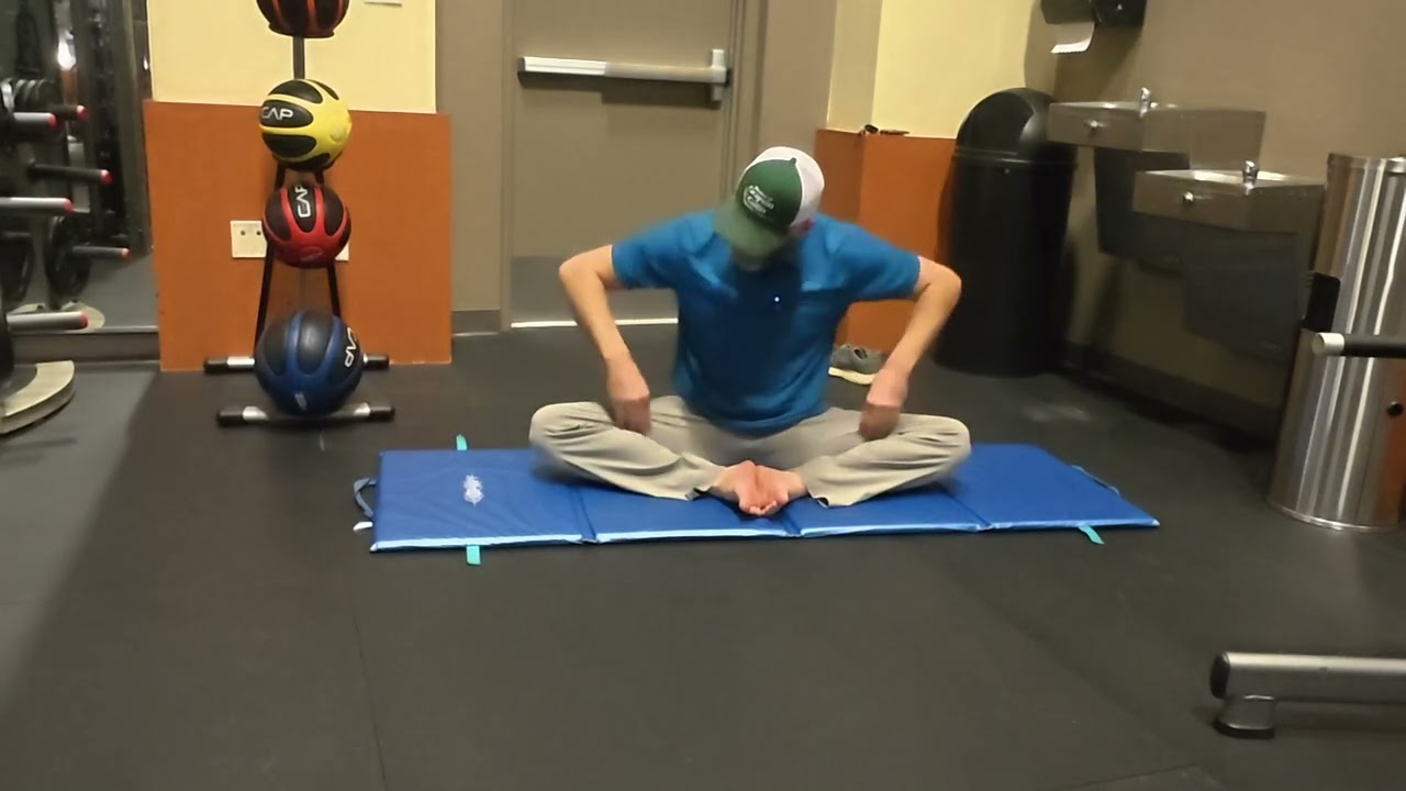 Flexibility Training: Cobbler’s Pose