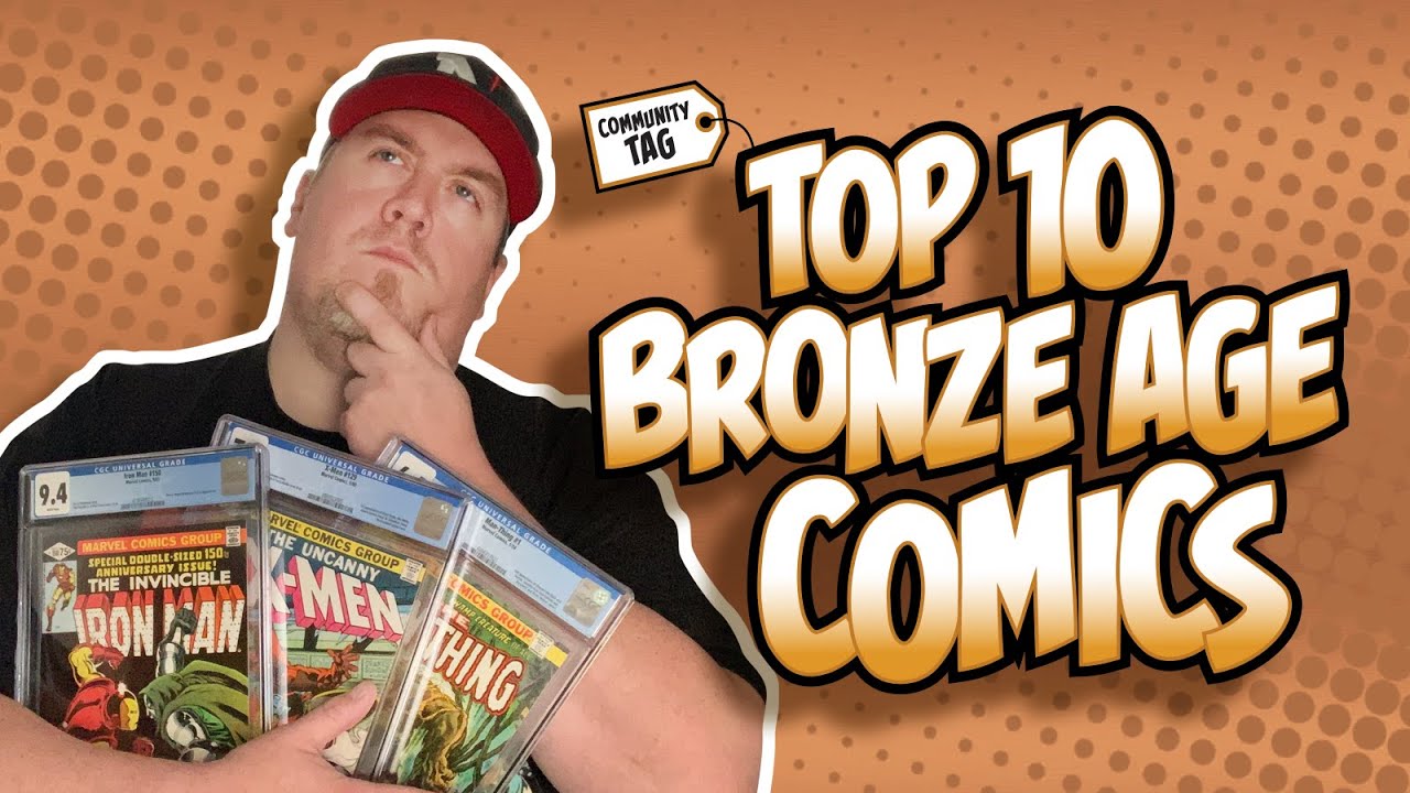 Top 10 Bronze Age Key Comics in my Collection TAG Challenge #70scovers #fridaycomicchallenge
