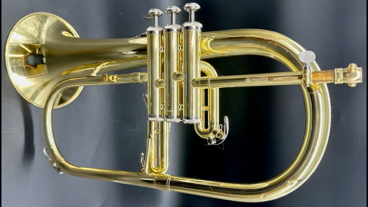 Yamaha 635T Flugelhorn Sn/ 001504 Lacquer