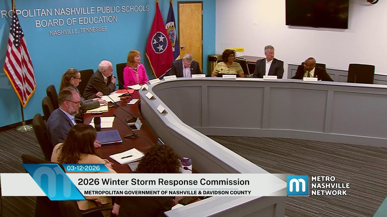 03/12/26 2026 Winter Storm Response Commission