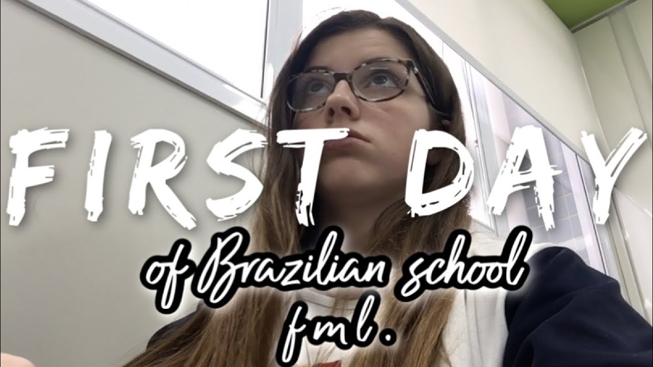 First day of Brazilian School as an exchange student || STUDENT EXCHANGE BRAZIL