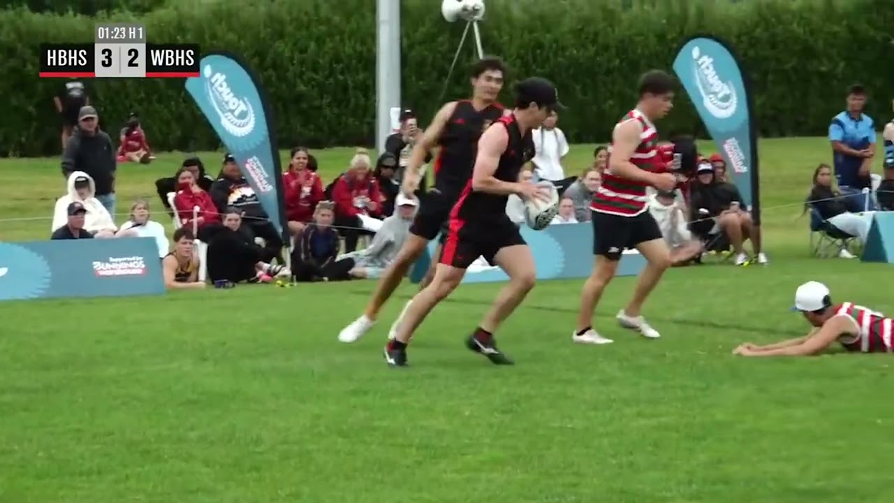 HIGHLIGHTS NZ Secondary school Touch Nationals| Westlake v Hamilton Boys Final 2023
