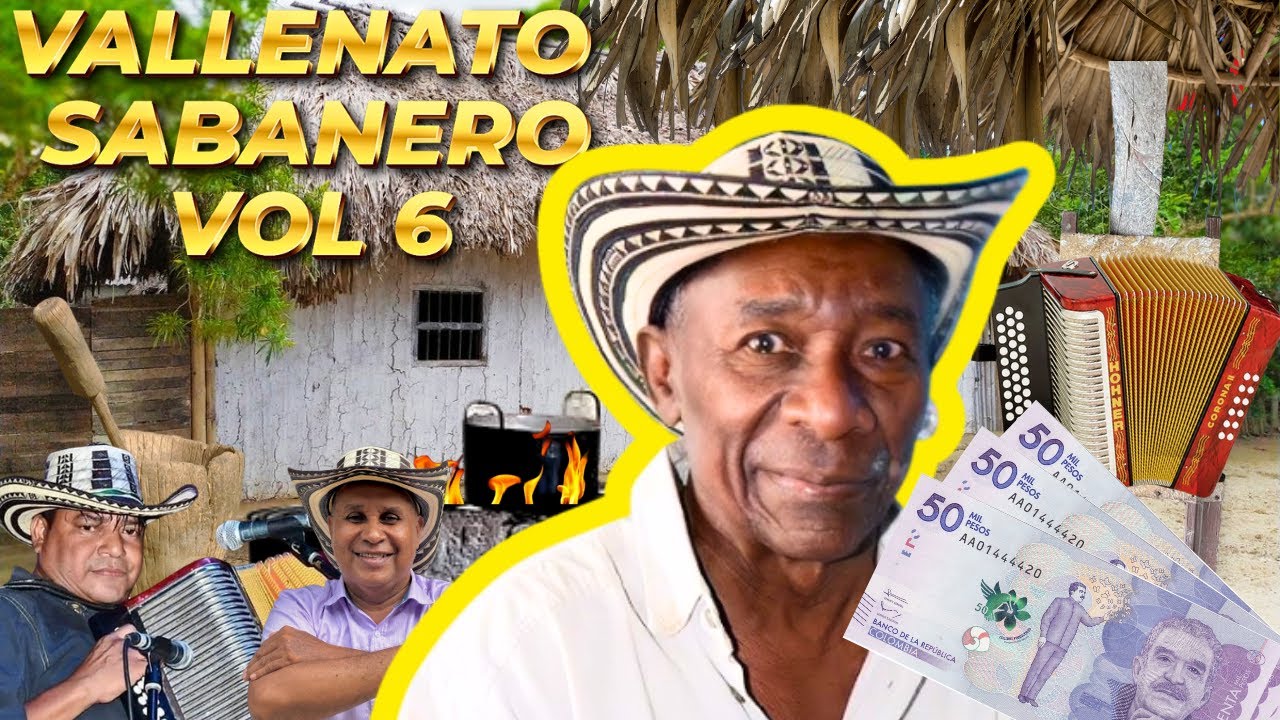 MIX VALLENATO SABANERO VOL 6 - Guapachosos, Yuri Renals, Miguel Durán, Julio Mejía y más