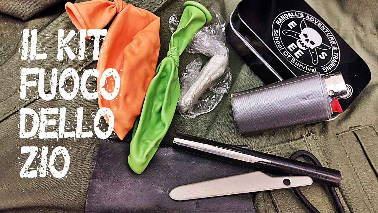 IL KIT FUOCO DELLO ZIO - PREPARAZIONE ESCHE