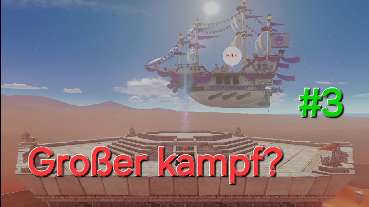 Kampf gegen bowser👿 |super Mario Odyssee #4