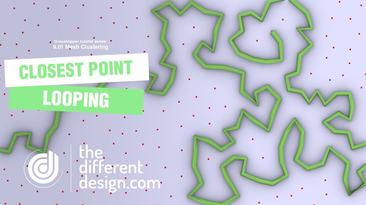 Use Anemone To Create a Closest Point Looping Algorithm (Grasshopper Tutorial)
