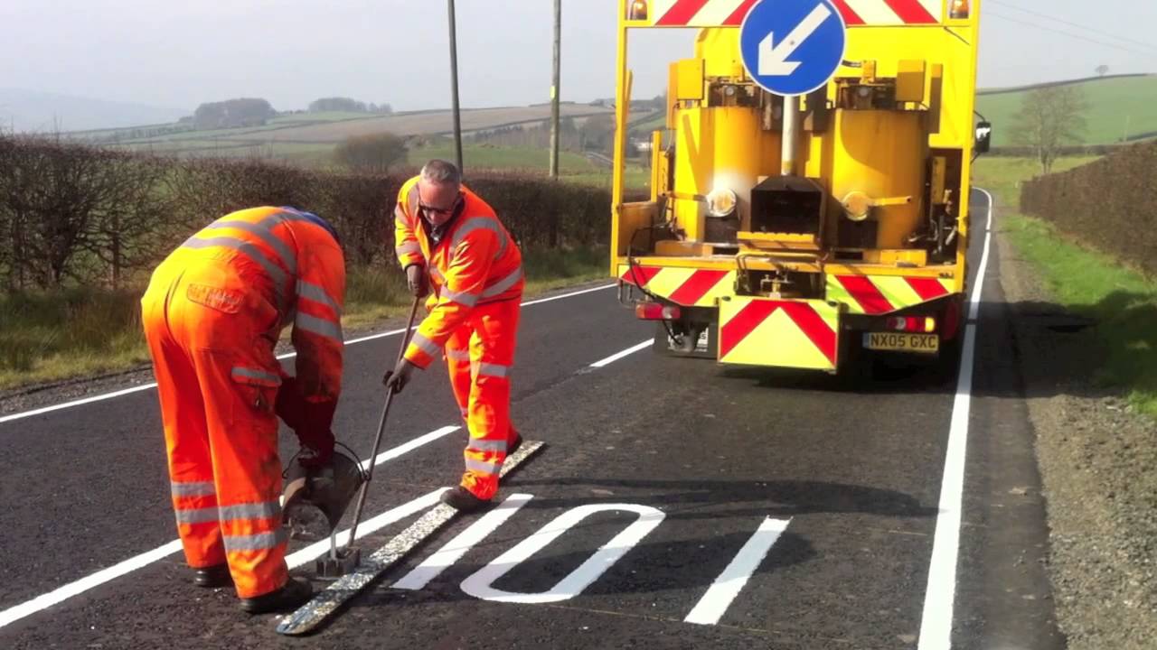 RSC Group: Slow Sign, Road Marking, Ireland