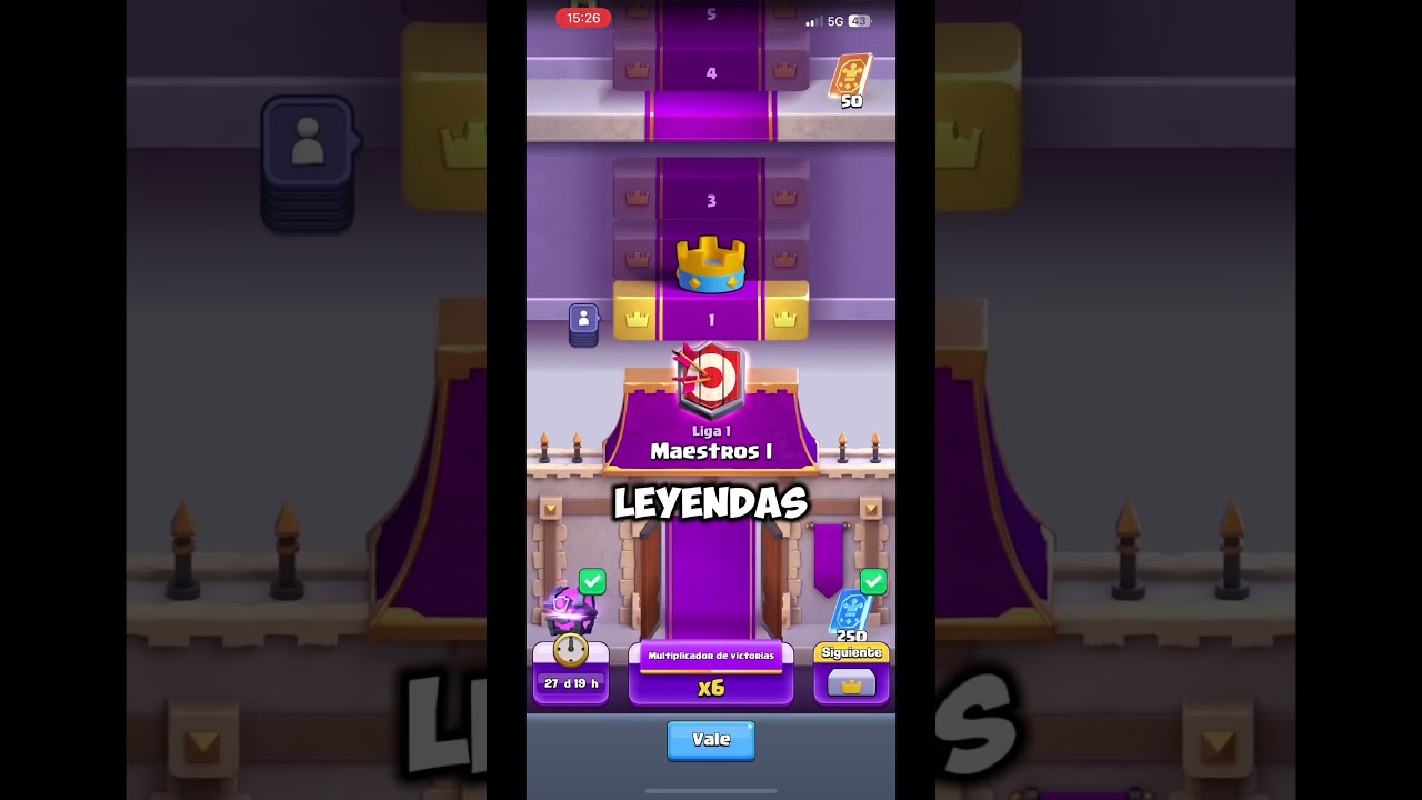 ⚔️ &iquest;A&uacute;n no tienes el MODO COMPETITIVO? HAZ ESTO! #clashroyale
